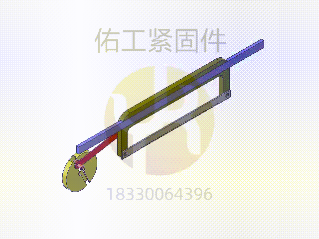 圖219 弓鋸床主運(yùn)動機(jī)構(gòu).gif